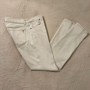Vintage America Cream Denim Jeans
